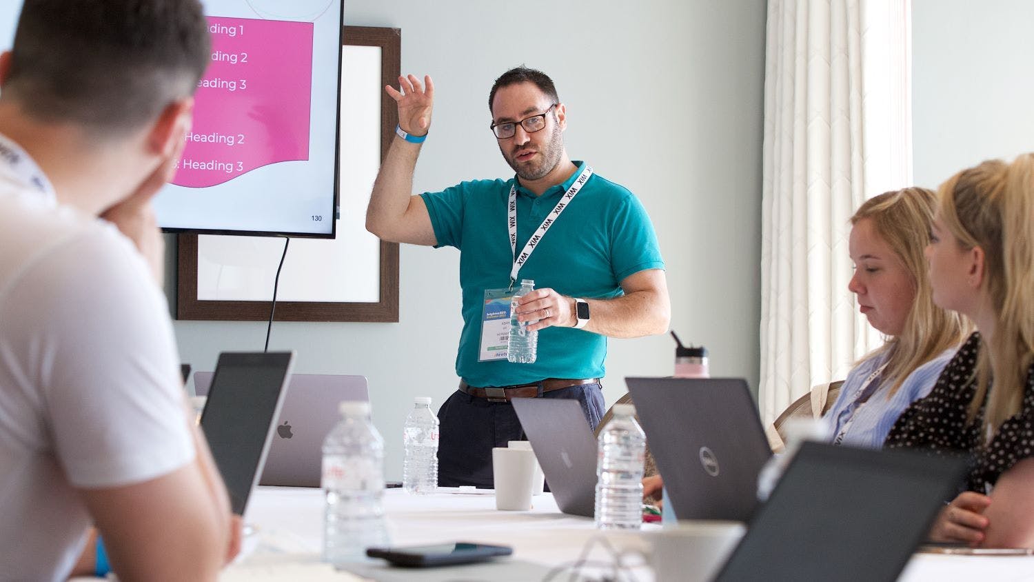 brightonSEO trainer leading a workshop